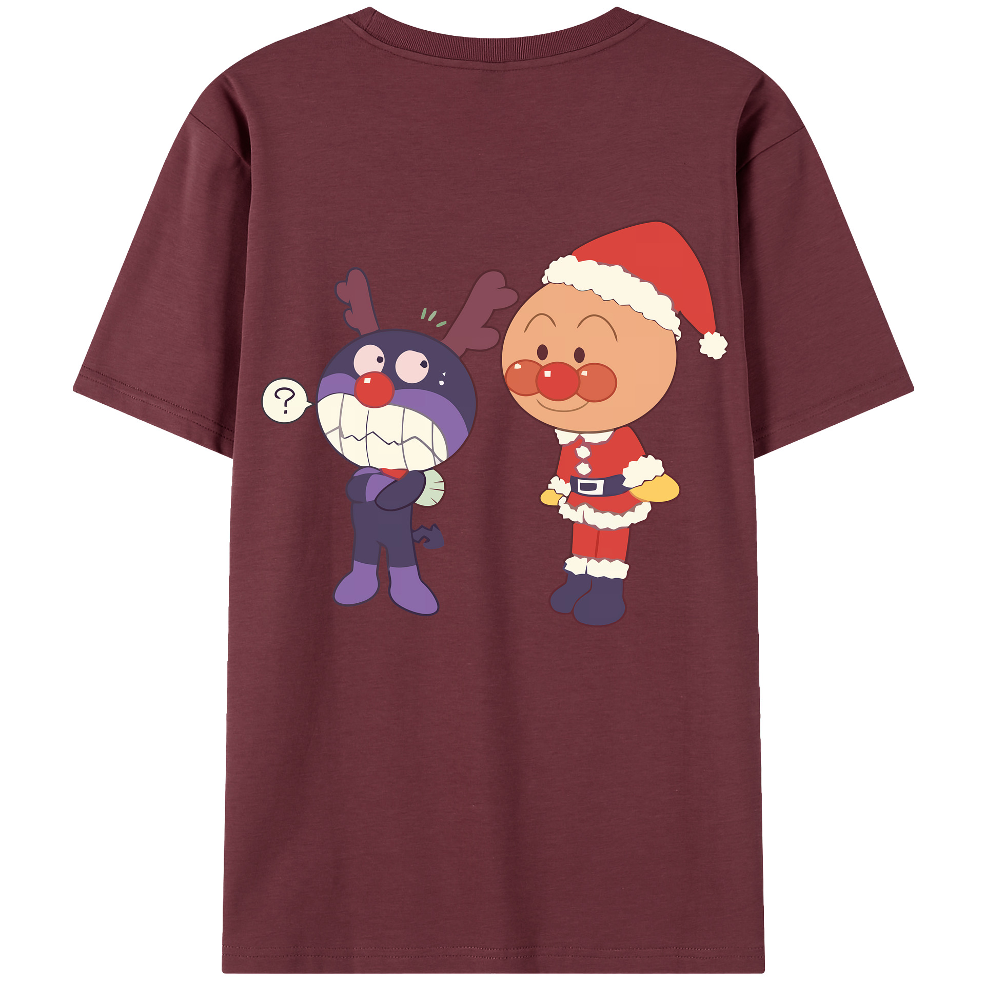 （画像用） アンパンマン Anpanman 綿100％半袖Tシャツ（背面プリント）